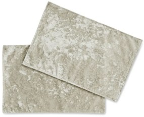 Materiałowe maty stołowe zestaw 2 szt. 46x30 cm Crushed Velvet – Catherine Lansfield