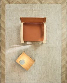 Kremowy wełniany dywan tkany ręcznie 160x230 cm Dalena – Kave Home