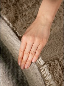 Beżowy okrągły dywan tkany ręcznie ø 160 cm Lambeth Jasper – Ted Baker