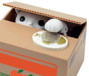 Skarbonka kotek kot interaktywna automat miauczy