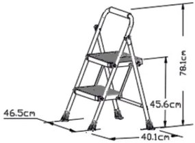 Stopnie Eurostep Lamart LT8096, 2 stopnie
