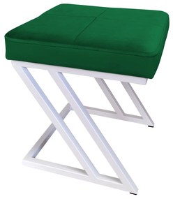 Pufa ZETA LOFT taboret podnóżek podstawa biała MG25