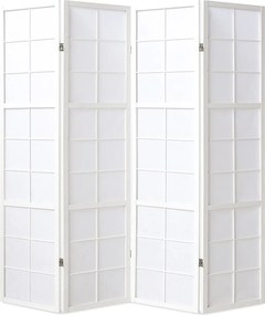 Przegroda pokojowa 176x2,2x175 cm biała Shoji