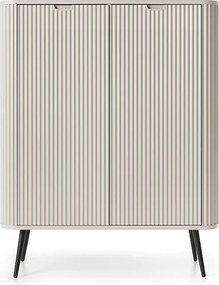 Komoda kaszmirowa, nogi: czarna, 103 x 129 x 39 cm