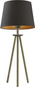 Elegancka lampka nocna na złotym stelażu M7-W51