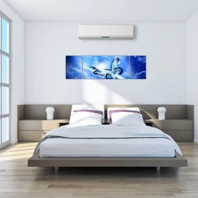 Obraz - Motyl, symbol nadziei (170x50 cm)