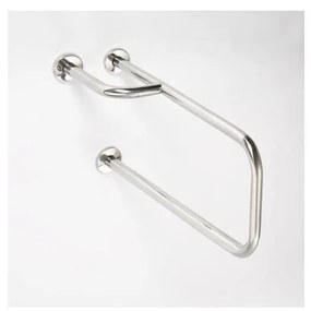 Uchwyt podporowy 23,5x38 cm stal nierdzewna/srebrny