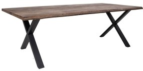 Stół z blatem z drewna dębowego 95x240 cm Toulon – House Nordic