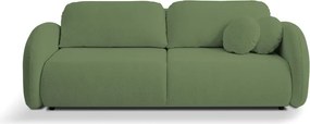 Sofa LOOP z funkcja spania i pojemnikiem ZIELONY RAVEN 77