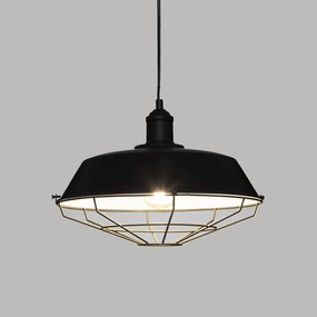 Lampa industrialna NATHAN, wisząca, Ø 35 cm