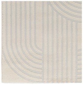 Jasnoszaro-kremowy dywan 133x190 cm Baresa – Universal