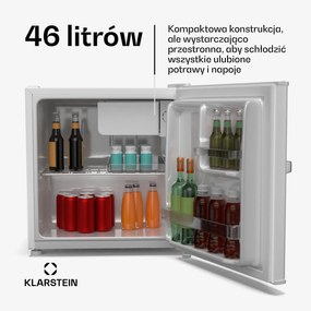 Klarstein Irene Mini lodówka, styl retro, 46 l