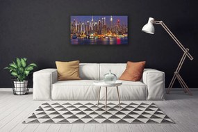 Duży obraz na płótnie Światła Wielkiego Miasta