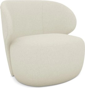 Kremowy fotel Kama – Makamii