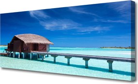 Obraz na płótnie Nadmorska Rezydencja na Brzegu