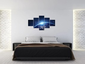 Obraz planety Ziemia (125x70 cm)