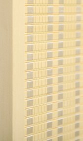 HOMCOM 4-częściowy Parawan 180 x 180 cm, Składany Ekran z Bambusa i Bawełny do Salonu, Sypialni, Naturalny