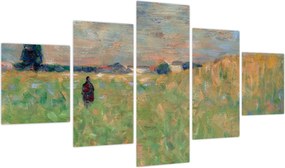 Obraz - Georges Seurat, A Summer Landscape, reprodukcje (125x70 cm)