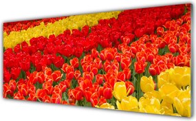 Szkło nad Blatem Wiosenny Bukiet Tulipanów