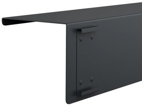 Półka wisząca JOANNE 1200 mm, antracytowa