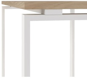 Biurko z blatem w dekorze dębu 60x120 cm Sign – Tvilum