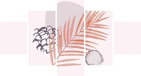 Obraz - Fioletowy minimalizm N⁰3 (125x70 cm)
