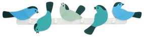 Niebieski wieszak ścienny Garden Bird – Rex London