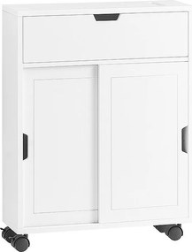 Szafka łazienkowa na kółkach BZR31-W