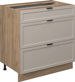 Szafka dolna do kuchni greybeige 80x51.6x82 fame-line