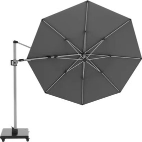 HYPERION 340 PRESTIGE – luksusowy huśtawkowy parasol ogrodowy z bocznym drążkiem : Kolor parasola - Ciemnoszary