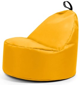 Żółty worek do siedzenia Round L – So Soft?