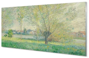 Obraz akrylowy Wierzby - Claude Monet
