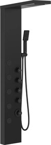Mexen Lando panel prysznicowy, czarny - 7611-04-70