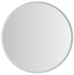 Lustro łazienkowe okrągłe przeciwparowe z oświetleniem LED - śr. 80 cm - DANIELA