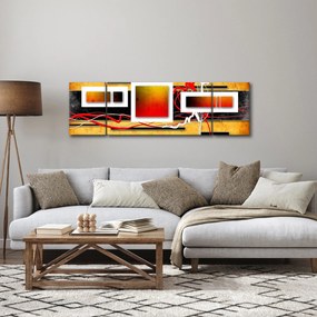 Obraz - Abstrakcja (170x50 cm)