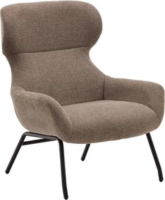 Brązowy fotel Belina – Kave Home