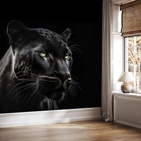 Fototapeta - Czarna Pantera (196x136 cm)