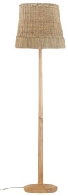 Lampa stojąca z rattanowym kloszem (wysokość 160 cm) Kakasi – Bloomingville