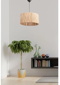 Lampa wisząca w naturalnym kolorze z kloszem z juty ø 35 cm Cane – Opviq lights