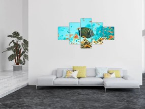 Obraz podwodnego świata (125x70 cm)