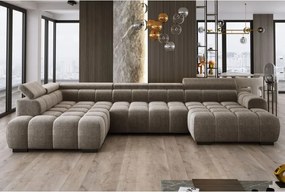 Narożnik BULL XL Lewostronny z elektryczną funkcją regulacji tkanina Eden 07 WERSAL