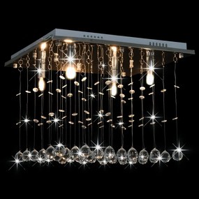 Kwadratowa lampa sufitowa w stylu glamour - EX163-Volta