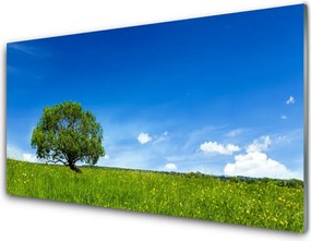 Panel Kuchenny Zielony Pejzaż Parkowy