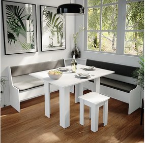 Corner Bank Group biały 180x180x80 roman