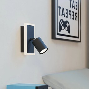 Eglo 901634 - Reflektor ścienny LED RIMBOCCHI LED/7W/230V czarny