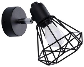 Sollux SL.1105 - Kinkiet ARTEMIS 1xE14/40W/230V czarny