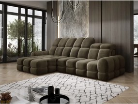 Narożnik TOLLO MINI S Lewostronny Elektryczna regulacja Salvador 10 kolor Oliwkowy WERSAL