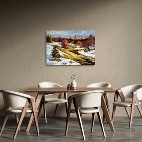 Obraz na szkle - Nadejście wiosny (70x50 cm)