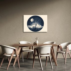 Obraz – Magiczne drzewo z jeleniem I. (70x50 cm)