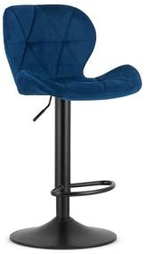 Hoker z czarną nogą WEST VELVET, niebieski